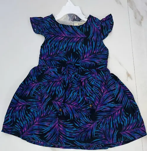 Cotton Woven Frocks (Blue Color)