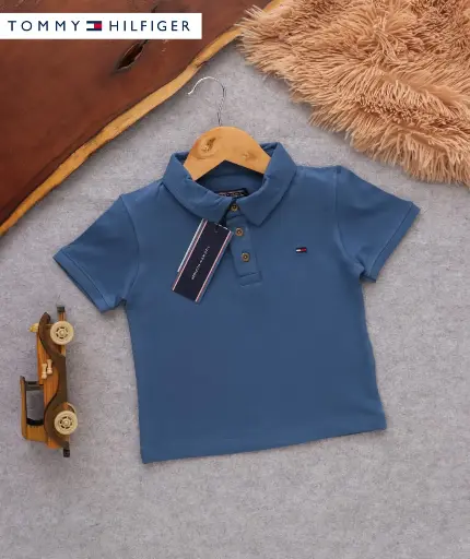 Tommy Denim Collar Shirts (Denim Blue)