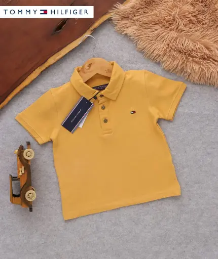 Tommy Denim Collar Shirts (Yellow)