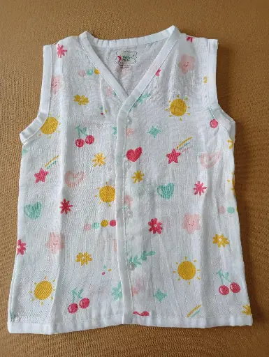 100% Cotton Muslin Fabric (Floral Print)